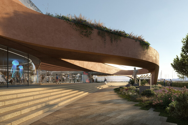 Zaha Hadid Architects начинает строительство центра средиземноморской культуры в Италии - изображение 3 из 8