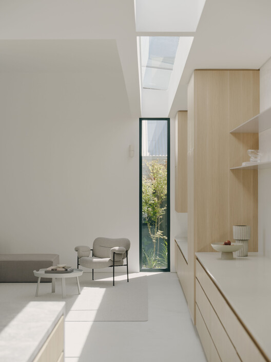 Связанный дом / C.Kairouz Architects - Интерьерная фотография, древесина