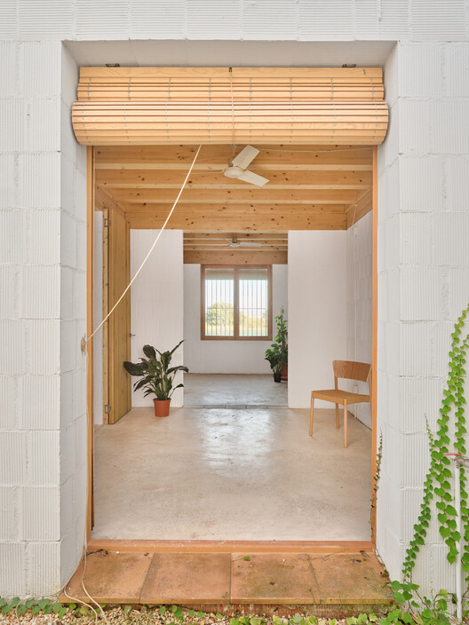 11 Социальные дома в Palma / Carles Enrich Studio - Интерьерная фотография, дерево, луч