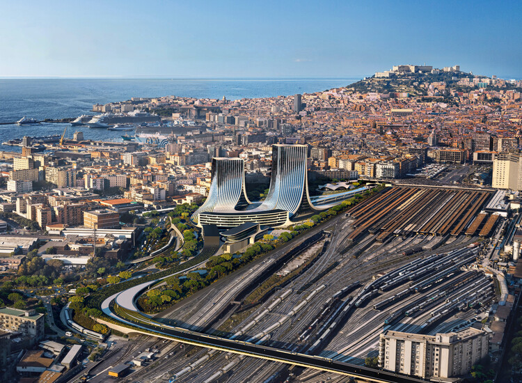 Zaha Hadid Architects раскрывает Masterplan Napoli Porta EST для оживления восточного Неаполя в Италии - изображение 5 из 7