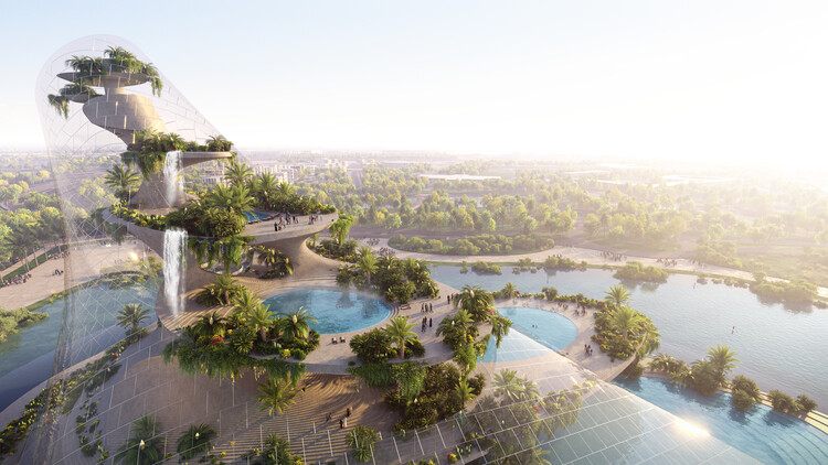 Diller Scofidio + Renfro выводит 100 -метровую оздоровительную башню в Дубае, ОАЭ - изображение 1 из 4