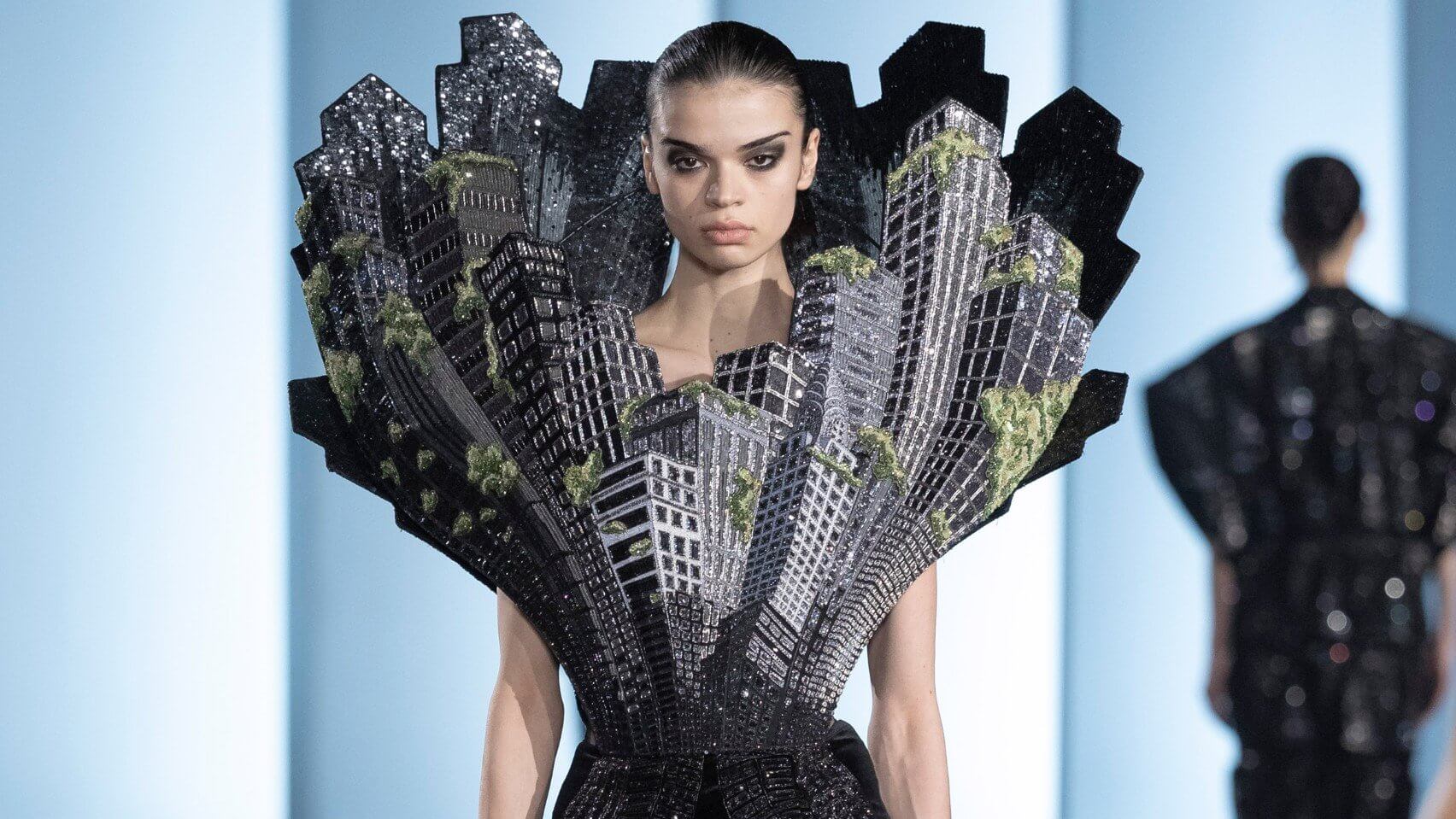 The Pale Blue Dot couture collection by Rahul Mishra