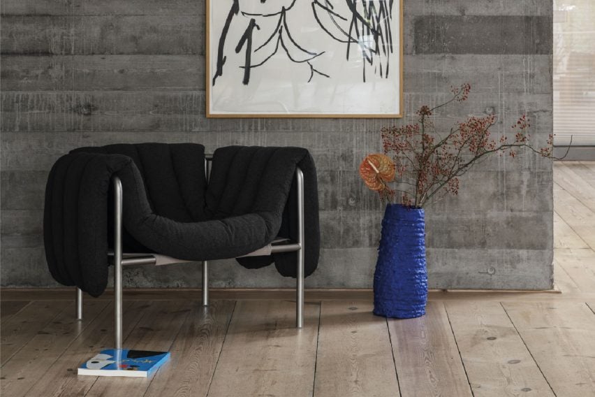 Puffy Lounge кресло от Faye Toogood для студии дизайна Hem Design