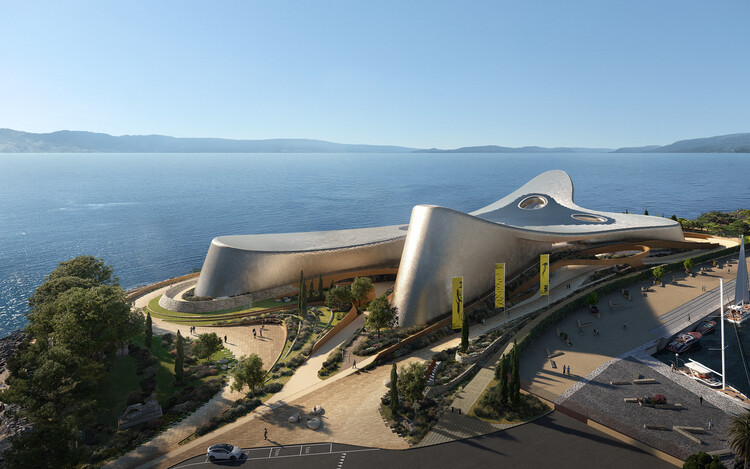 Zaha Hadid Architects начинает строительство центра средиземноморской культуры в Италии - изображение 1 из 8