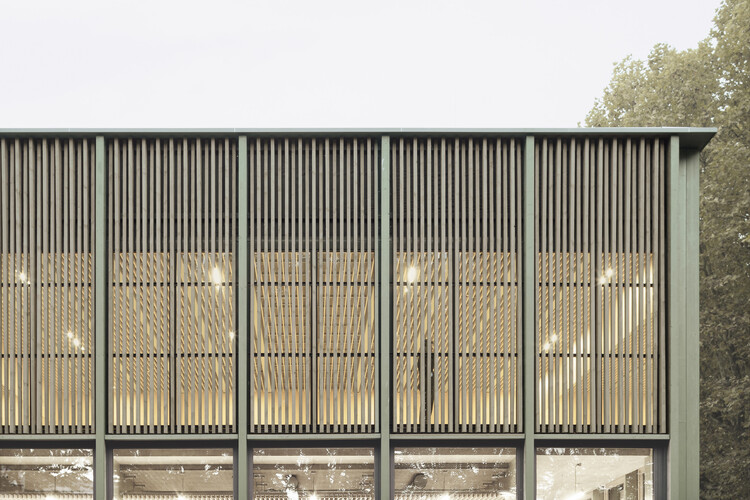 Спортивный зал Wangen / Steimle Architekten - изображение 5 из 19