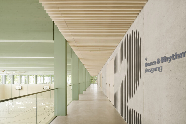 Спортивный зал Wangen / Steimle Architekten - изображение 4 из 19