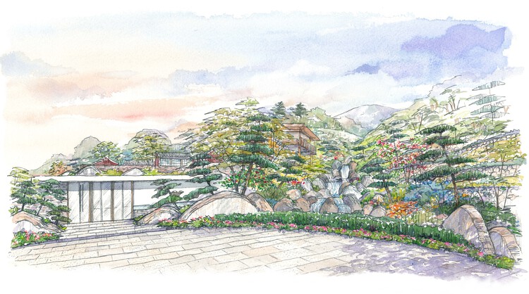 Пекин Xitan Hotel Landscape Design / Nikken Sekkei - изображение 38 из 38