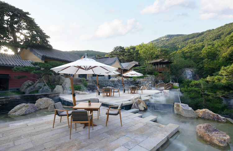 Пекин Xitan Hotel Landscape Design / Nikken Sekkei - Внешняя фотография, двор