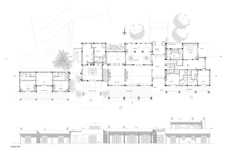 Villa Rosa / EH Atelier D'Architectures + LH Atelier + Sarah Poniatowski - изображение 41 из 41