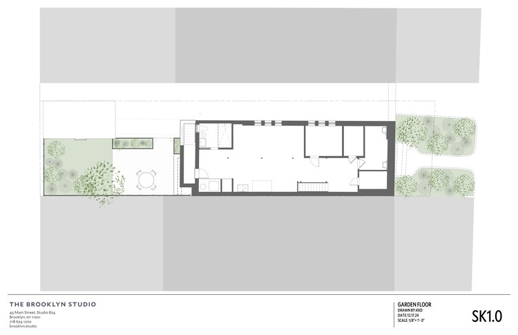 Парк склоп Neo -Tudor House / The Brooklyn Studio - изображение 19 из 24
