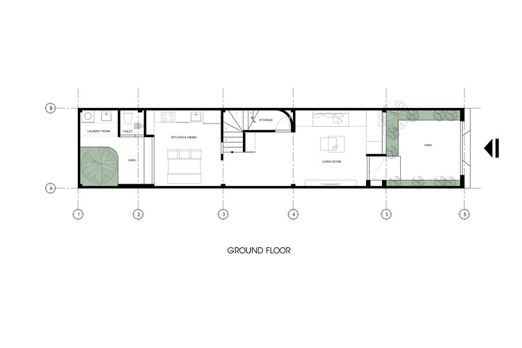 Origami House / Da Vàng Studio - изображение 22 из 27
