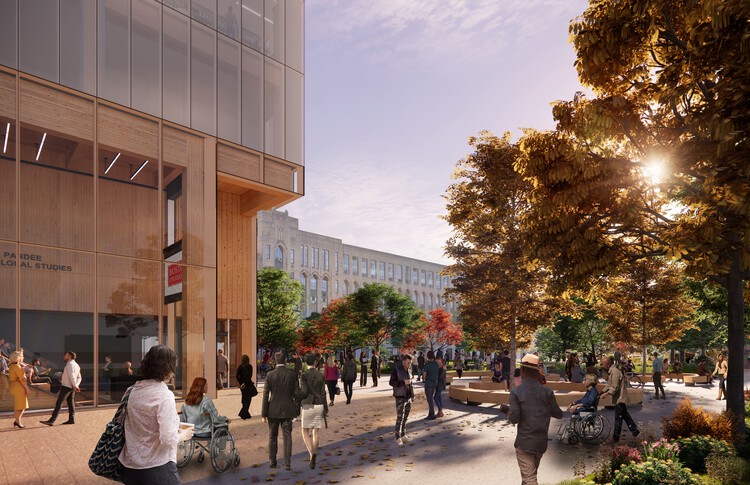 Diller Scofidio + Renfro Unveils Mass Timber Tower для школы Парди в Бостонском университете в США - изображение 2 из 13