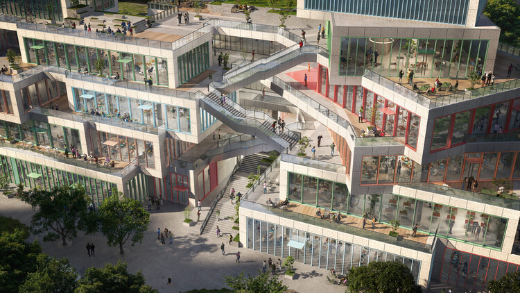 MVRDV Designs Lula Light Mall в Eco -City Chengdu's Eco -City, Китай - изображение 2 из 8