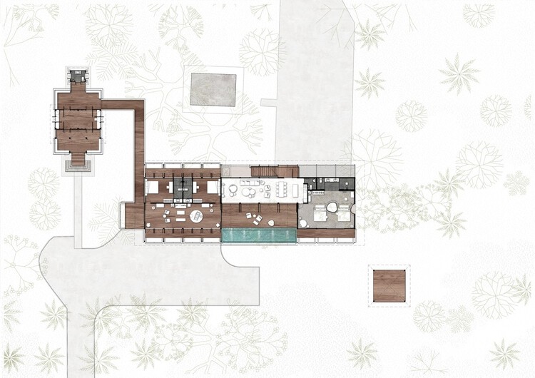 Baan Rom Taan House / if (интегрированное поле) - изображение 21 из 21