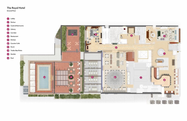 Royal Hotel / Giannone Petricone Associates Inc. Архитекторы - изображение 26 из 29