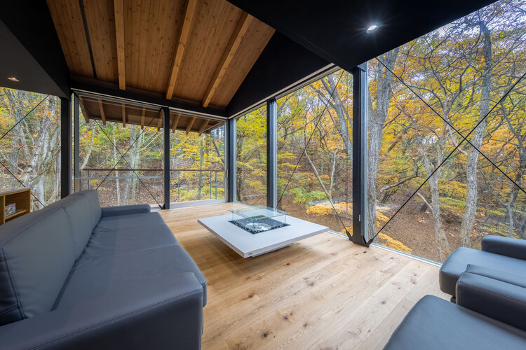 Девятикратная крыша / T2P Architects Office - Интерьерная фотография, дерево, палуба