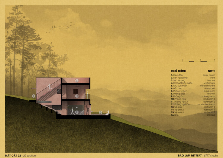 Bao Lam Retreat House / 6717 Студия - изображение 43 из 45