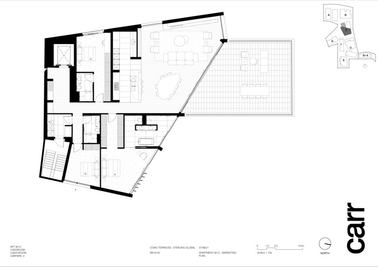 Como Terraces Residence / Carr - изображение 39 из 41