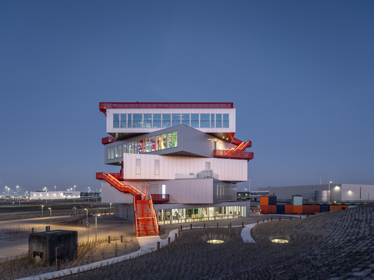 Посетители и выставочный центр Portlantis / MVRDV - Внешняя фотография