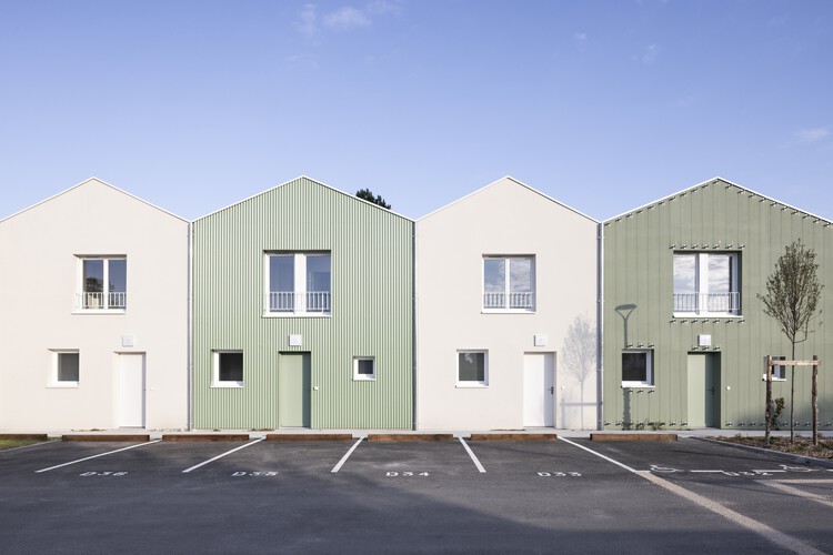 Vassivey Social Housing / Elluin Duolé Gillon Architecture - Экстерьерная фотография, фасад