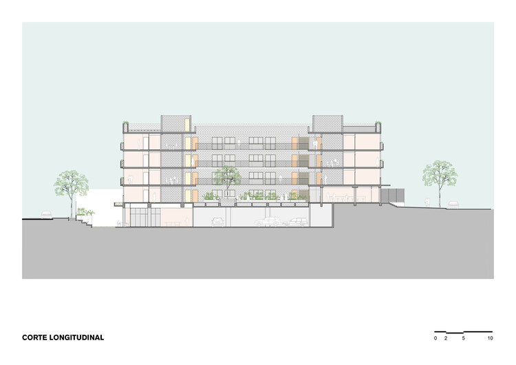Uliving campinas / branco meio amarelo + isaac safdie arquitetura - изображение 23 из 24