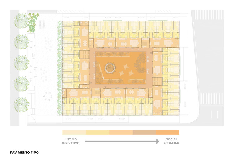 Uliving campinas / branco meio amarelo + isaac safdie arquitetura - изображение 24 из 24