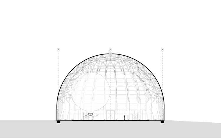Строительство ангара на воздушном корабле / Smyk Fischer Architekten - изображение 17 из 20