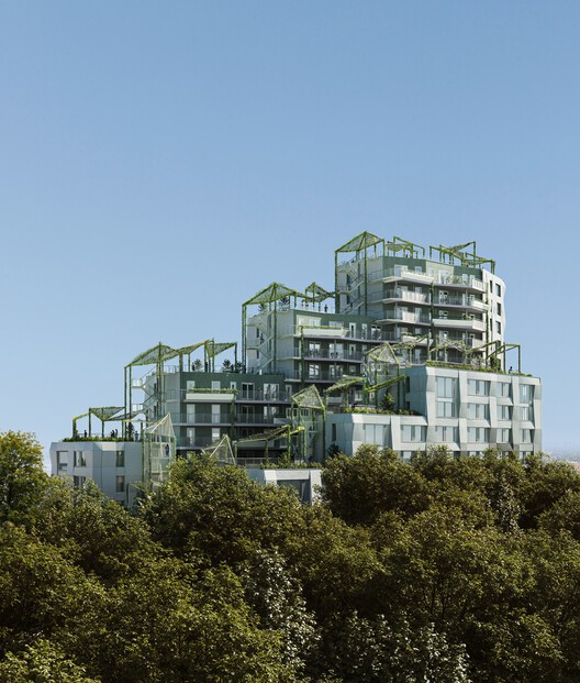 Kop Dakpark: проект INBO и H3O Architects, который переопределяет социальное жилье в Роттердаме - изображение 3 из 18