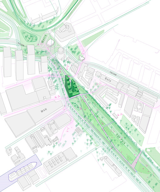Kop Dakpark: проект INBO и H3O Architects, который переопределяет социальное жилье в Роттердаме - изображение 10 из 18