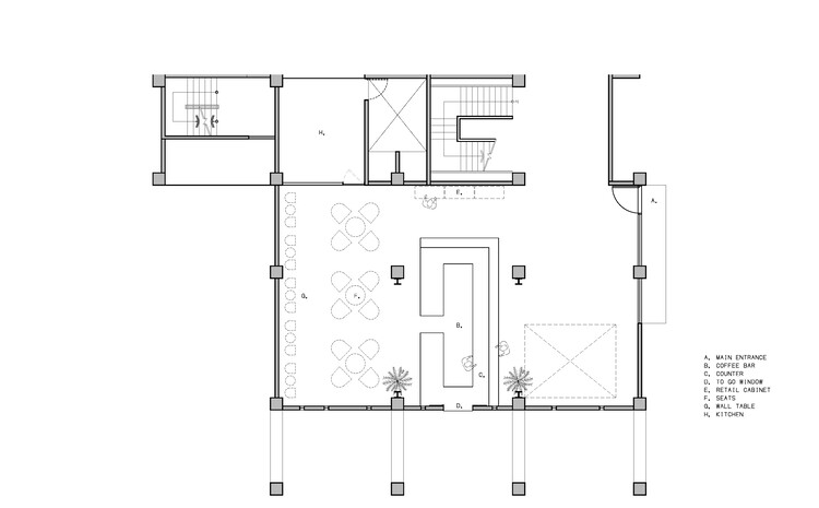 Кофе законы -кристаллизация височной кафе / CPD Interiors - изображение 21 из 23