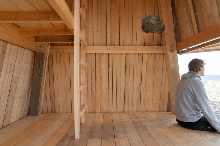 Trappudden Vindbåk Wind Creader / School of Architecture - Interior Photography, Wood