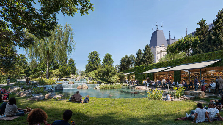 Foster + Partners раскрывает Masterplan и торговый центр для зоны Дворца культуры в Румынии - изображение 9 из 10