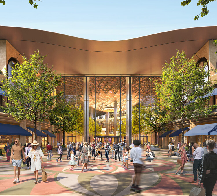 Foster + Partners раскрывает Masterplan и торговый центр для зоны Дворца культуры в Румынии - изображение 7 из 10