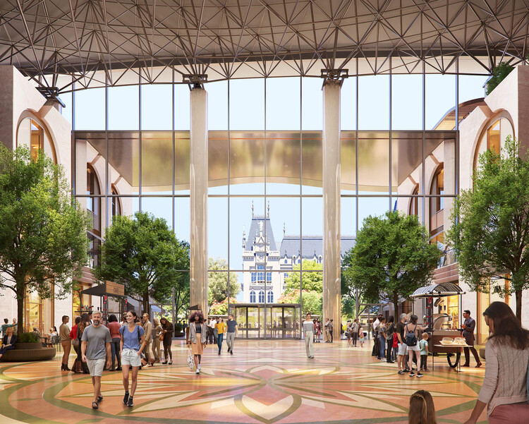 Foster + Partners раскрывает Masterplan и торговый центр для зоны Дворца культуры Иасти в Румынии - изображение 3 из 10
