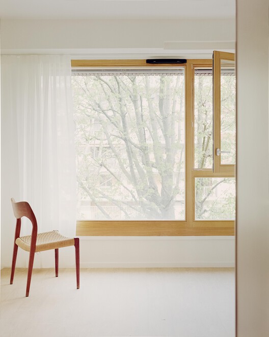 Belleville Sara Weill -Raynal House Reconstruction and Extension / Avenier Cornejo Architectes - Внутренняя фотография, древесина