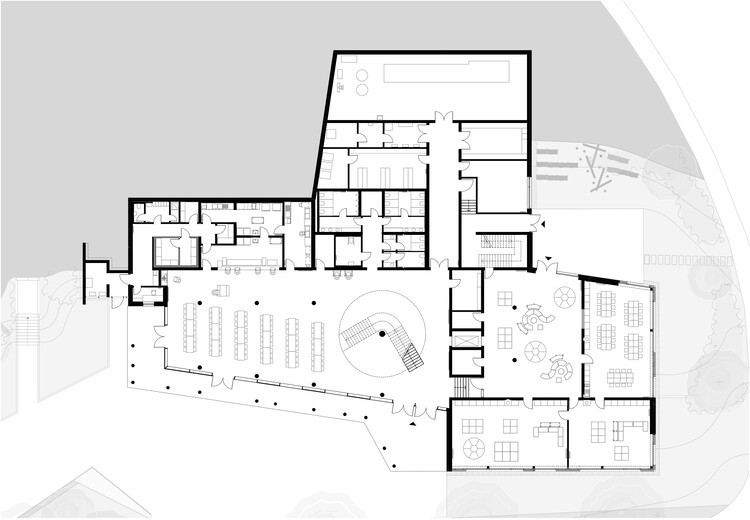 Школьный кампус Blumberg / Spiecker Sautter Lauer Architekten - изображение 19 из 22