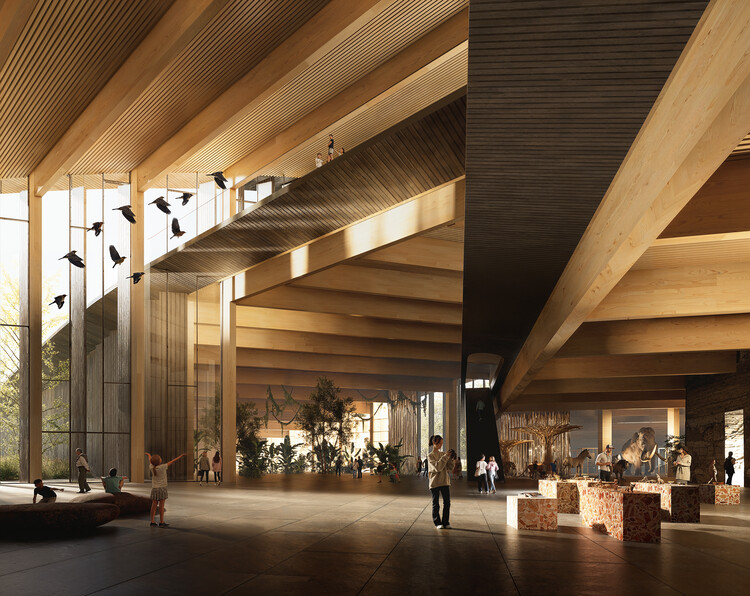 Big Unveils Timber Structured Design для нового венгерского музея естественной истории в Дебрекене - изображение 10 из 20