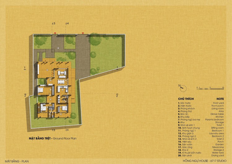 Co Muoi Garden Villa / 6717 Студия - изображение 33 из 43