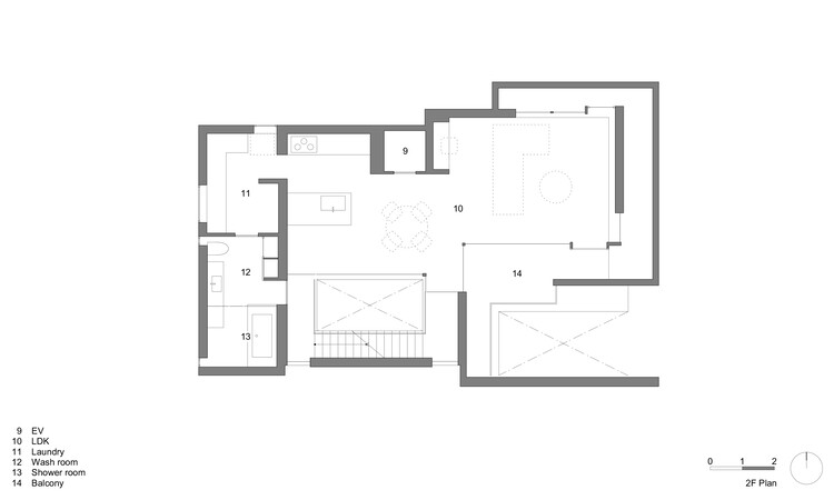 Дом двух поколений в Tennoji-Ku / Fujiwaramuro Architects-изображение 22 из 30