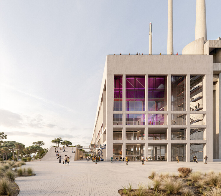 Garcés de Seta Bonet и Marvel Architects выигрывают соревнование, чтобы превратить три дымохода в Catalunya Media City - изображение 2 из 8