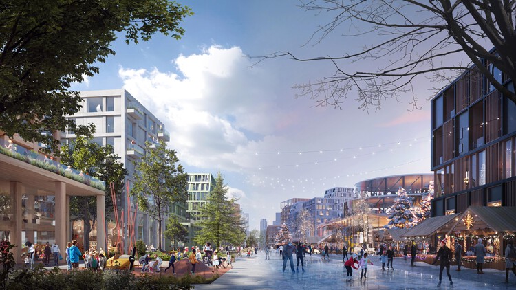 Архитектура сейчас: Международные проекты HOK, Coll -Barreu и Knight Architects Reshape Public Space - изображение 7 из 9