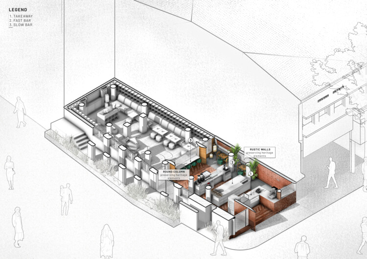 Tanatap Heritage Garden / Rad + AR (Исследовательский художественный дизайн + архитектура) - изображение 27 из 29