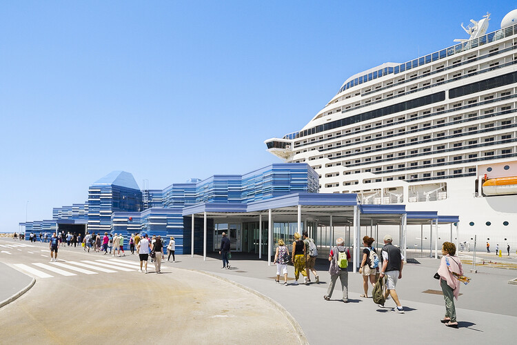 Tarragona Public Passenger Terminal / Hombre de Piedra Arquitectos - внешняя фотография