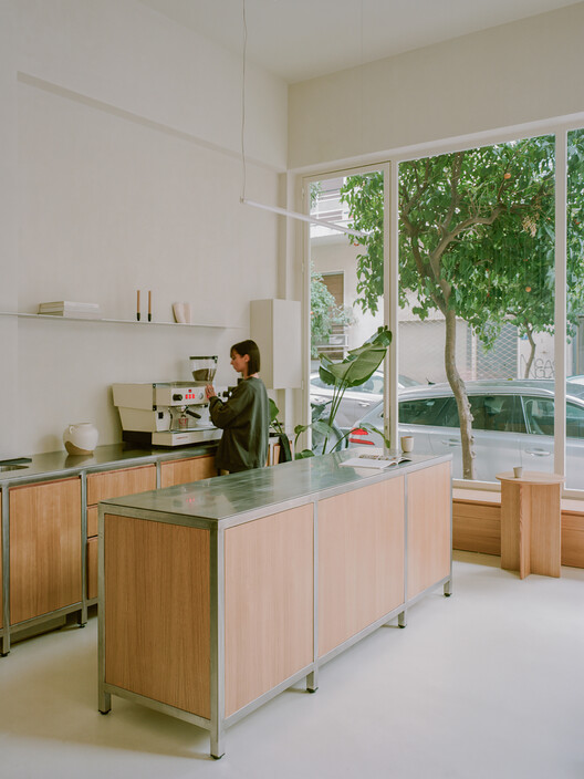 Café Café / Georgios Apostolopoulos Architects - Интерьерная фотография, кухня, столешница