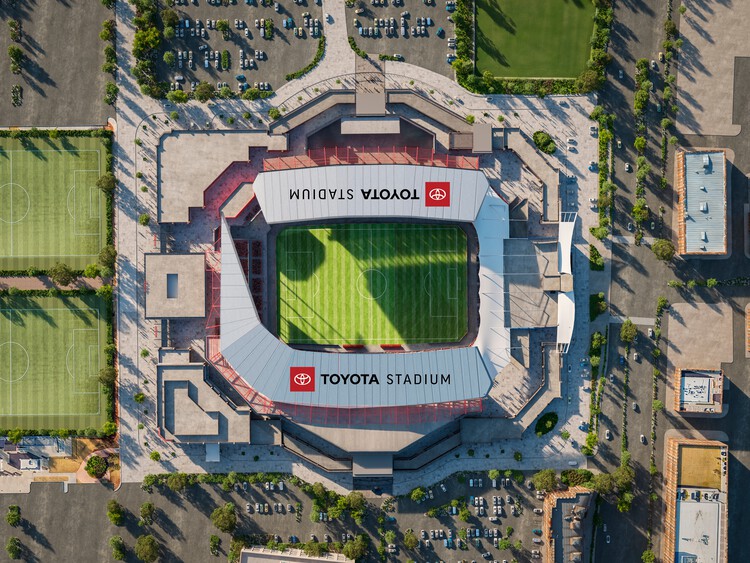 HKS Reimagines Stadium Toyota для FC Dallas в Техасе, США - изображение 2 из 5