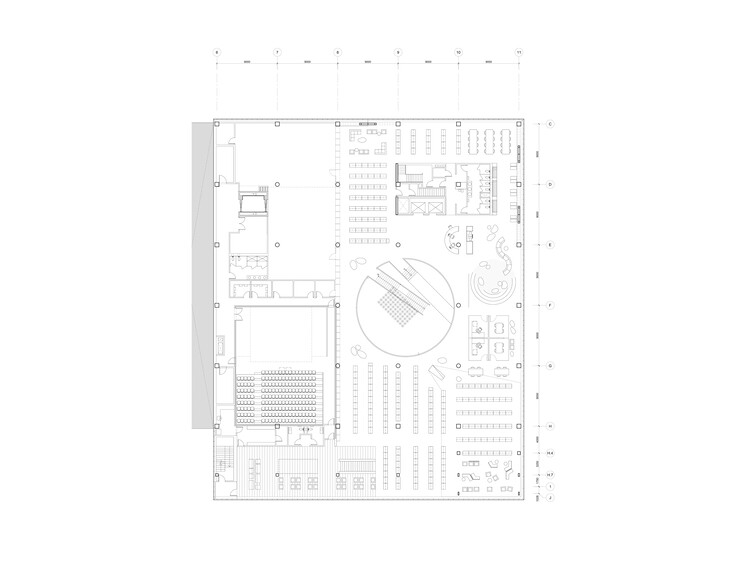 Библиотека Gabrielle -Roy / Saucier + Perrotte Architects + GLCRM Architectes - изображение 23 из 34