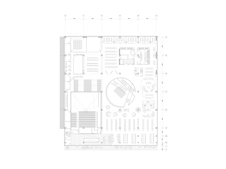 Библиотека Gabrielle -Roy / Saucier + Perrotte Architects + GLCRM Architectes - изображение 24 из 34