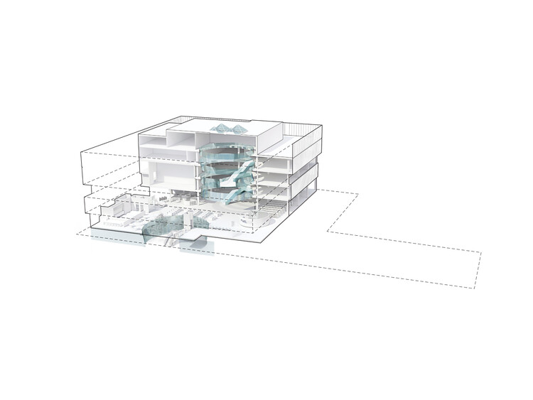 Библиотека Gabrielle -Roy / Saucier + Perrotte Architects + GLCRM Architectes - изображение 26 из 34