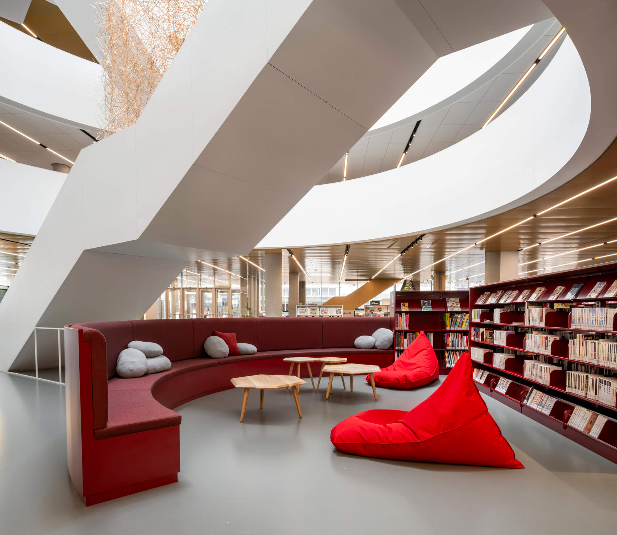 Библиотека Gabrielle-Roy / Saucier + Perrotte Architects + GLCRM Architectes