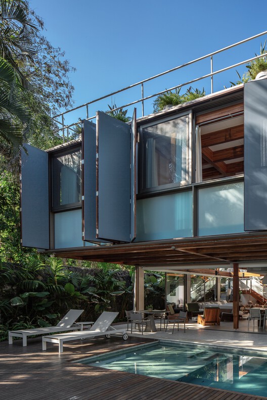 Guaecá House / Estúdio Rossi Arquitetos - Внешняя фотография, балкон